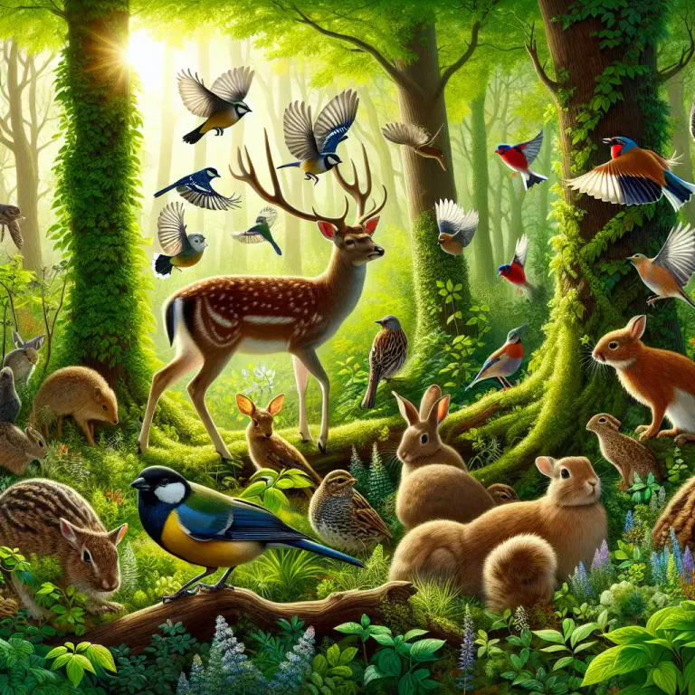 Visual representation of "coexistence" - The presence of different species in a same habitat without mutually detrimental interaction