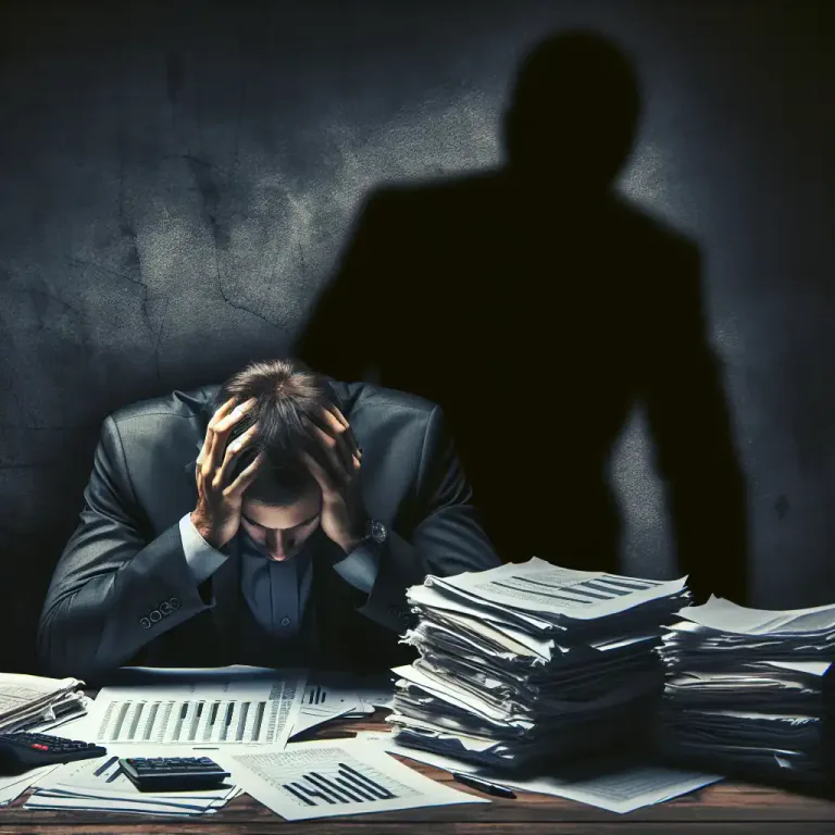 Visual representation of "incubus" - A cause of great worry or stress; a burdensome problem or issue.