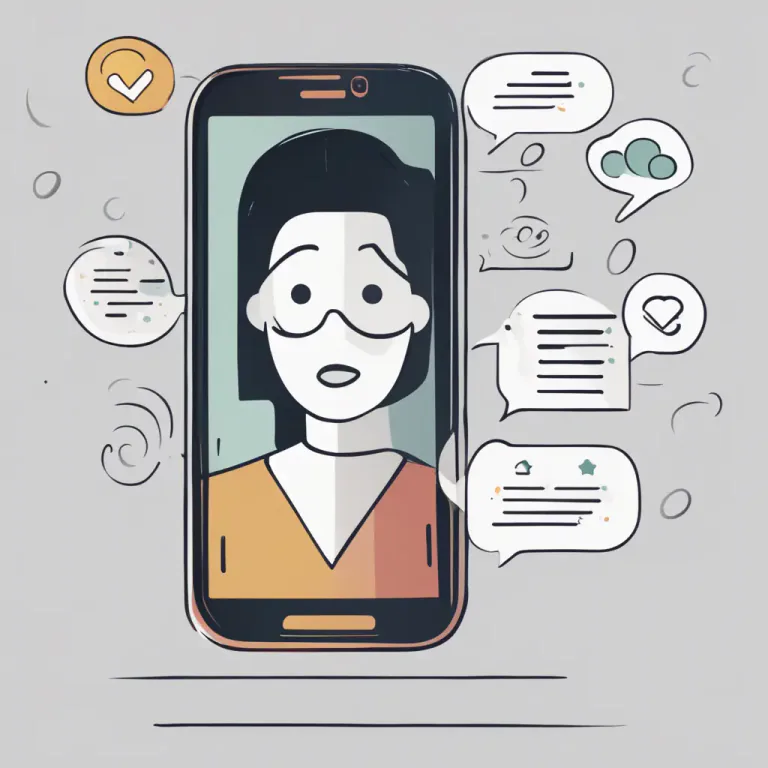 Visual representation of "give somebody a shout" - To get in touch with someone usually through a quick communication method like calling or texting.
