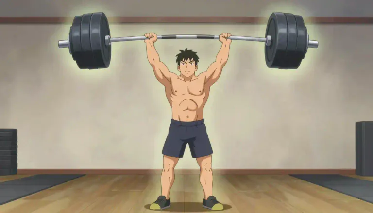 Visual representation of "superman" - A man with extraordinary strength or powers.