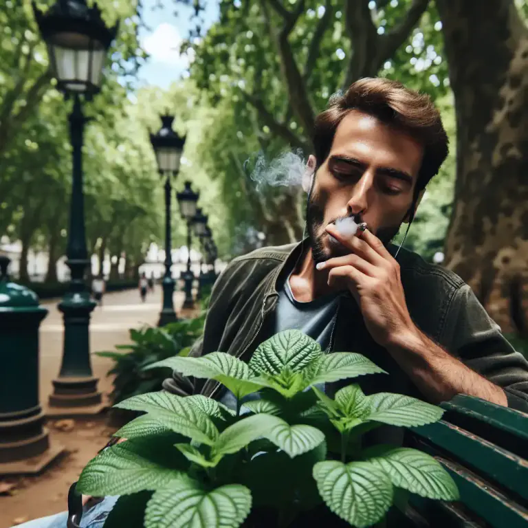Visual representation of "skunk" - A type of potent cannabis (drug).