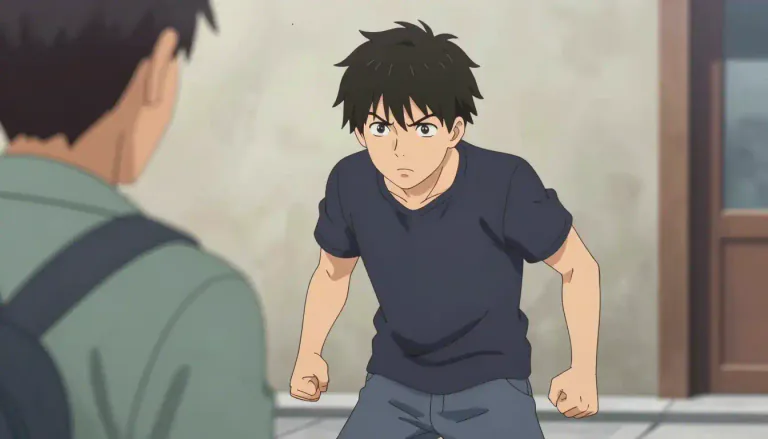 Visual representation of "combative" - Ready or eager to fight or argue