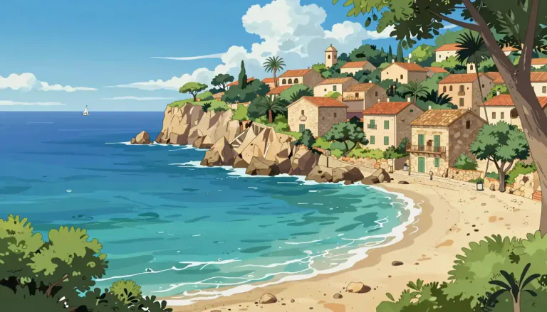 Visual representation of "mallorcan" - Relating to Mallorca, an island in the Mediterranean Sea, part of Spain.