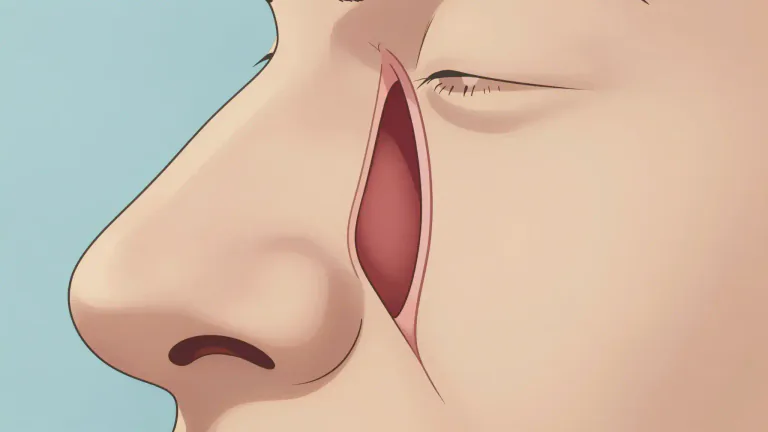 Visual representation of "septum" - A wall which separates two areas or cavities in the body