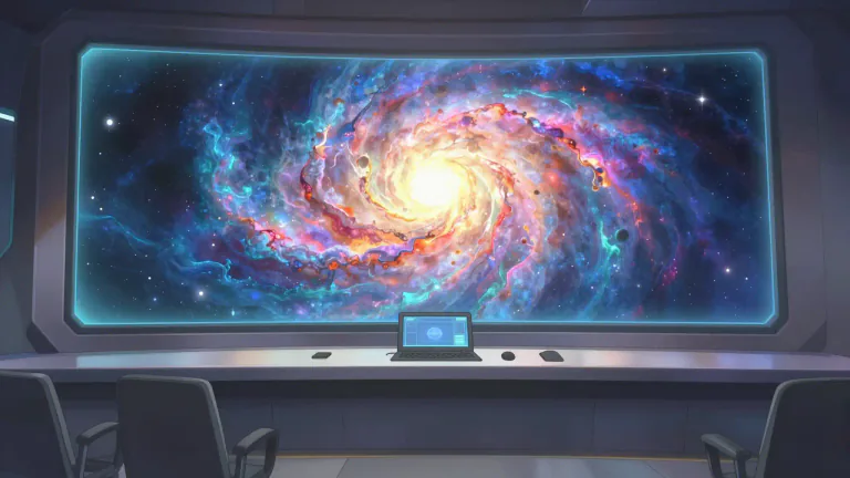 Visual representation of "viewscreen" - A screen used to display visual information or data, commonly found in technological devices.