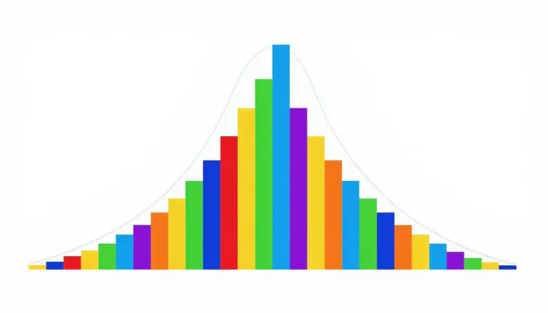 Visual representation of "unimodal" - Referring to a statistical distribution that has one mode or peak.