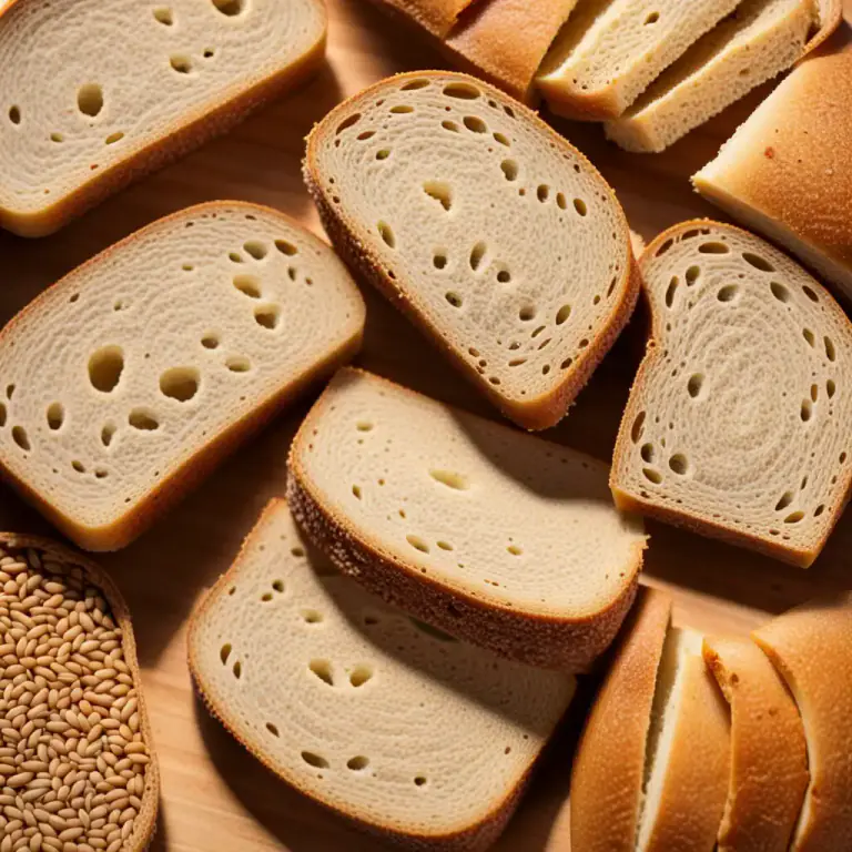 Visual representation of "brown" - Made from wheat from which the bran and germ have been removed