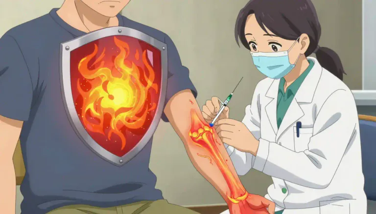 Visual representation of "etanercept" - Etanercept is a medication designed to reduce inflammation and is used to treat autoimmune diseases such as rheumatoid arthritis.
