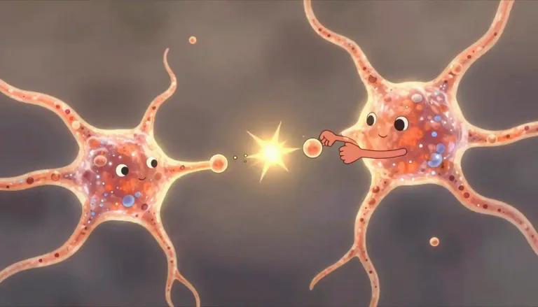 Visual representation of "acetylcholinesterase" - A protein that breaks down acetylcholine, a neurotransmitter, in the body, regulating nerve signal transmission.
