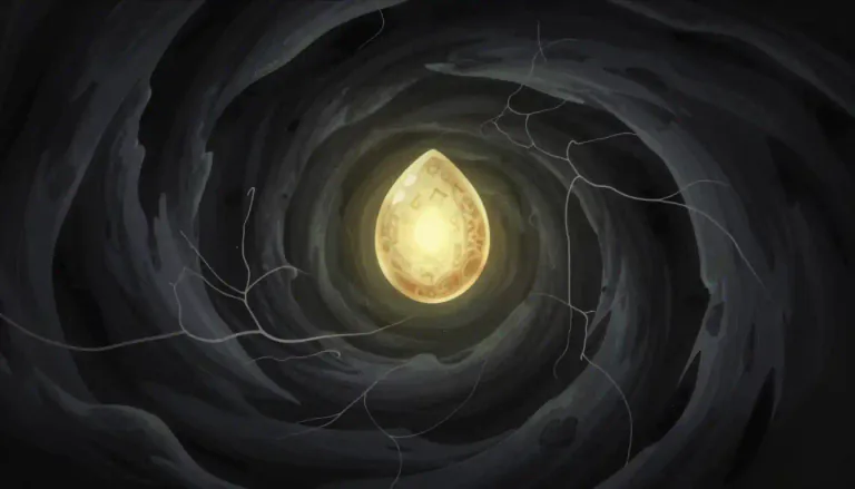 Visual representation of "primordium" - A unique or foundational entity that serves as a precursor.
