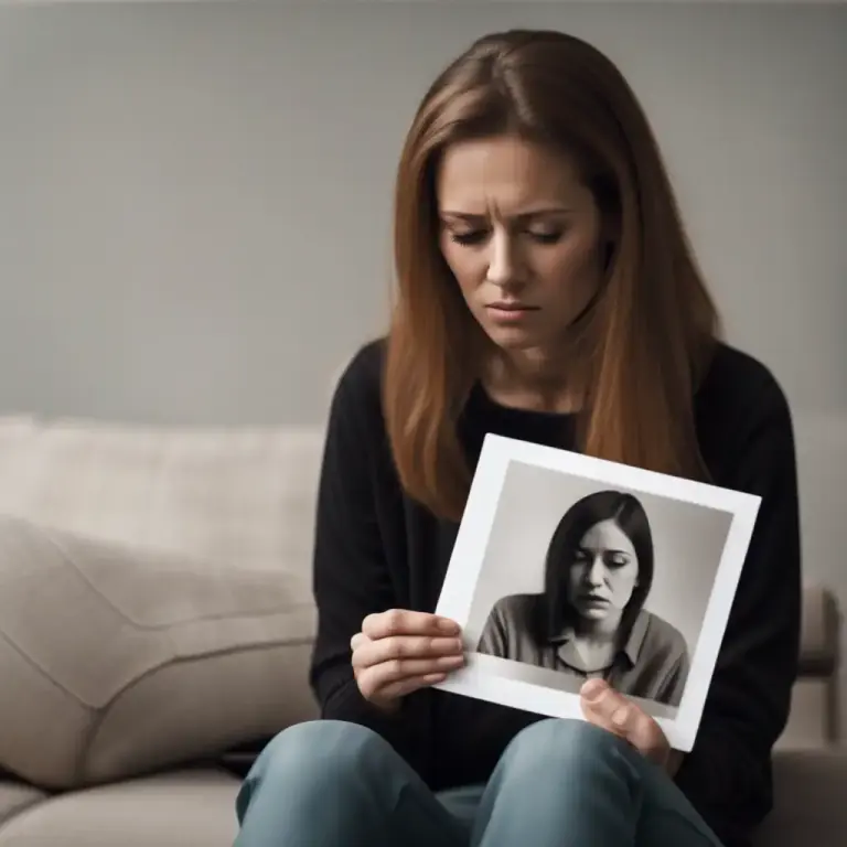 Visual representation of "go to pieces" - To become very upset or emotionally disturbed.
