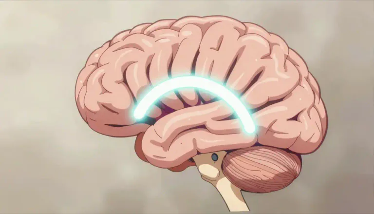 Visual representation of "fornix" - A fornix is an arch-like structure in the brain that connects parts of the limbic system and is involved in memory processing.