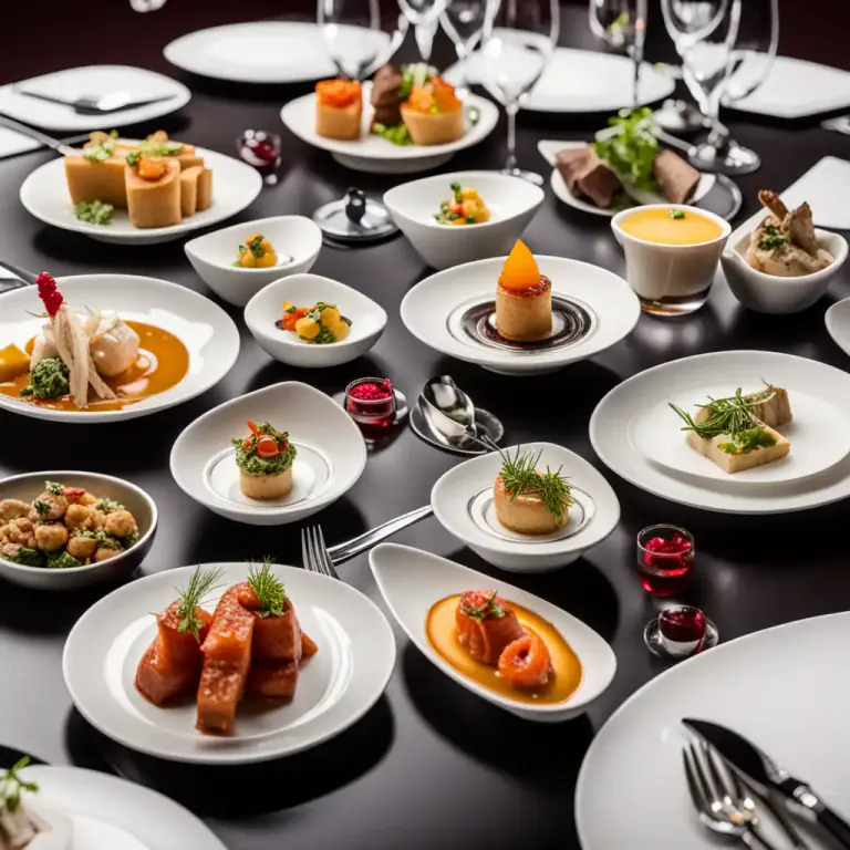 Visual representation of "savoury" - A savoury dish, especially when served as a starter at a meal.