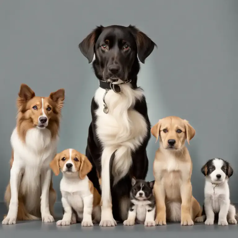 Visual representation of "progeny" - The descendants or offspring of a person, animal, or plant.