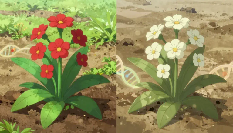 Visual representation of "phenotype" - The phenotype is the set of observable characteristics of an individual resulting from the interaction of its genotype with the environment.