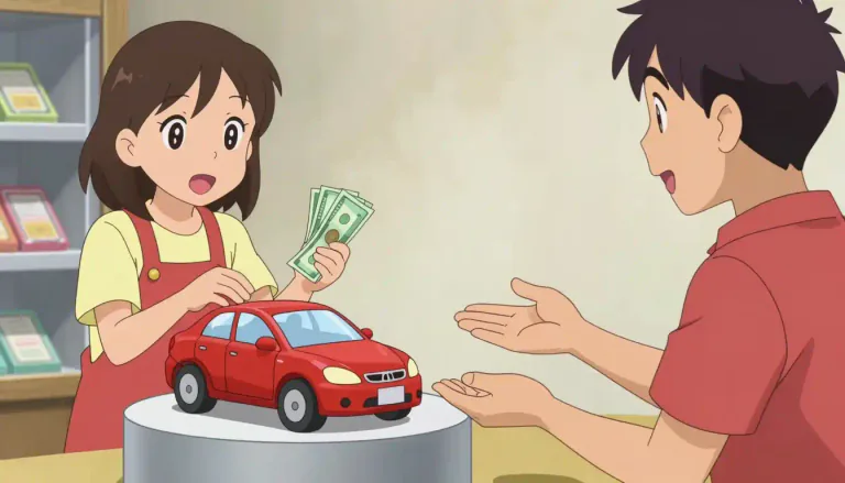 Visual representation of "price" - The amount of money you need to pay to buy something