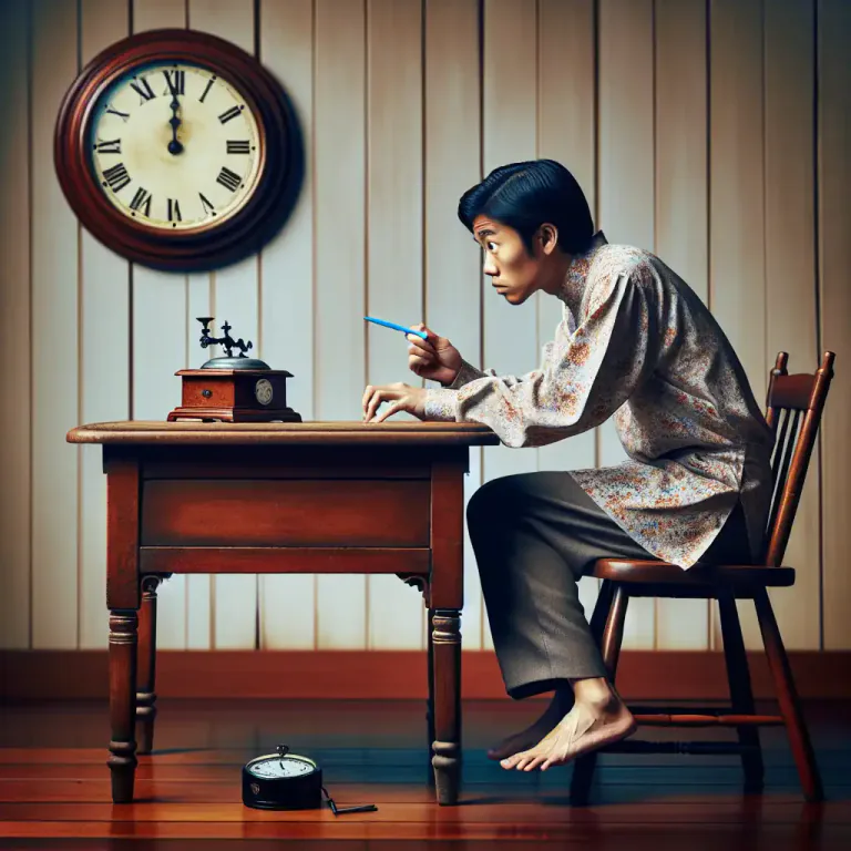 Visual representation of "impatience" - The desire for something to happen quickly and not wanting to wait