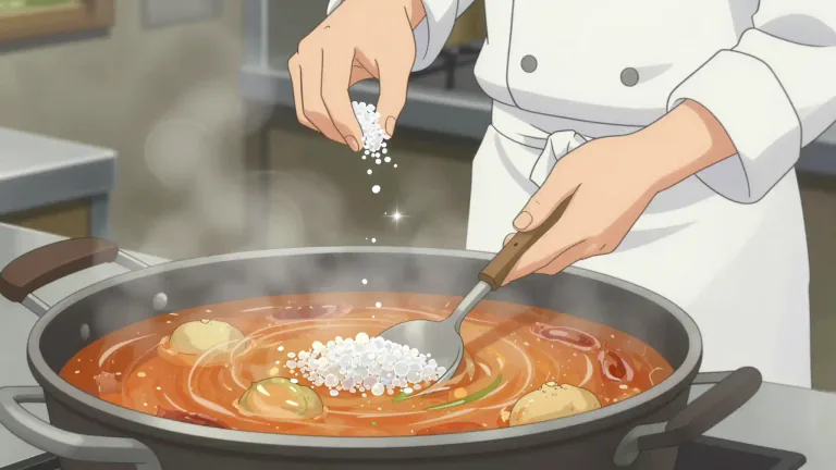 Visual representation of "glutamate" - Sodium salt of glutamic acid, used as a flavor enhancer in foods.