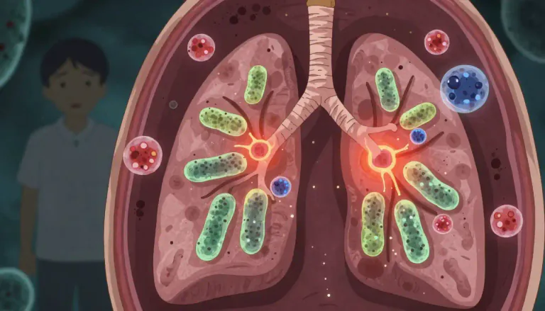 Visual representation of "mycobacterial" - Relating to or caused by mycobacteria, a type of bacteria that can cause various diseases.