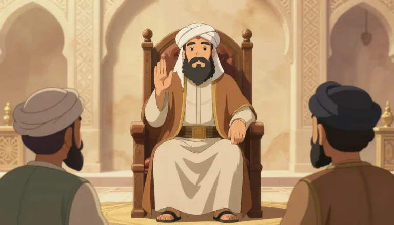 Visual representation of "hakim" - A judge or ruler in some middle eastern countries