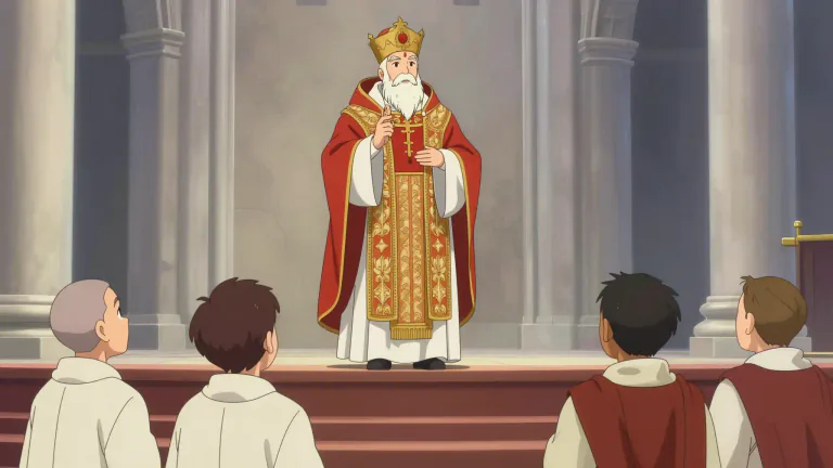 Visual representation of "hierarch" - A person who is part of a hierarchy, typically in a position of authority or control.