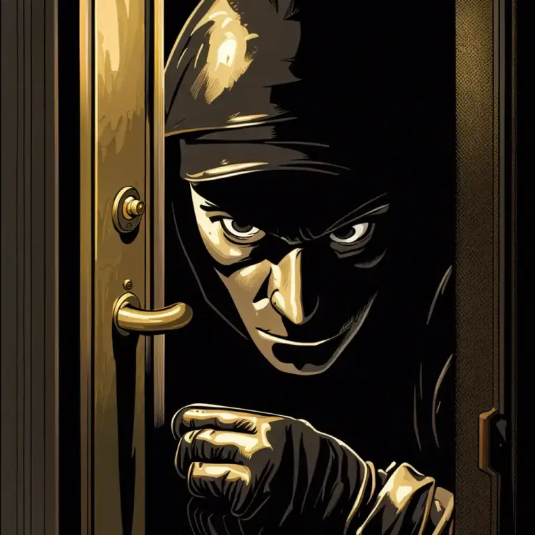 Visual representation of "cover your tracks" - Hiding evidence or actions to prevent others from discovering what you have done