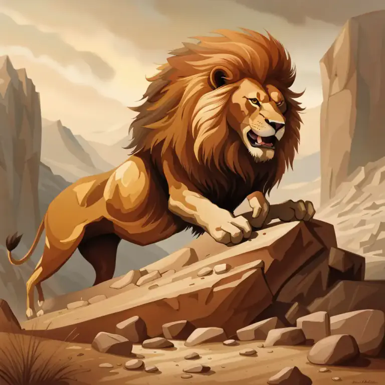 Visual representation of "the law of the jungle" - A condition or state of affairs where the strongest or those best adapted to survival succeed, and the weak or less adaptable fail.