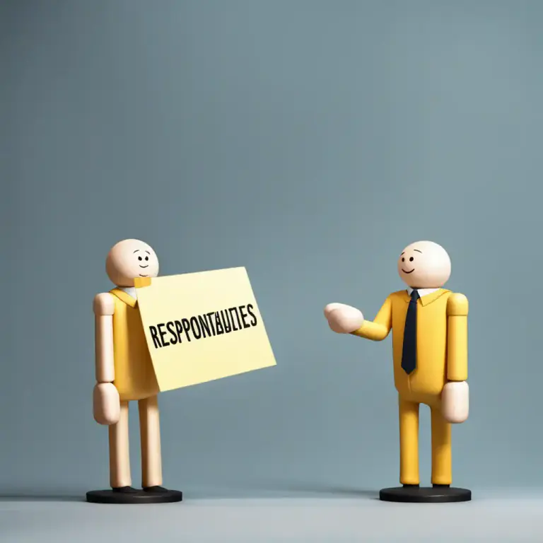 Visual representation of "devolve to" - Transfer from one person or group to another