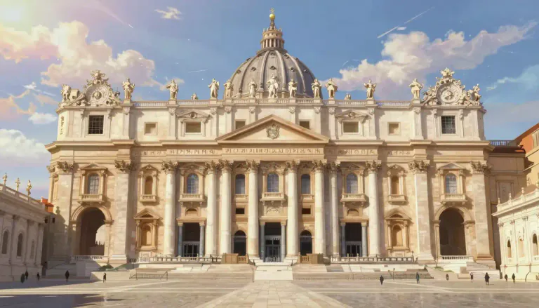 Visual representation of "basilica" - A large and important church, often one with historical significance.