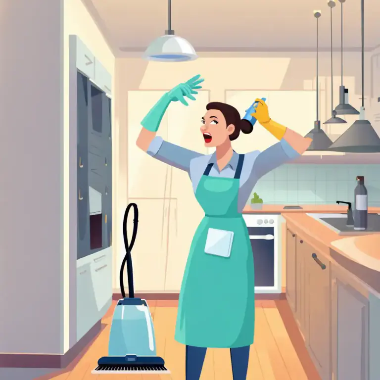 Visual representation of "be in the middle of something/of doing something" - To be busy doing a task or activity, especially when interrupted.