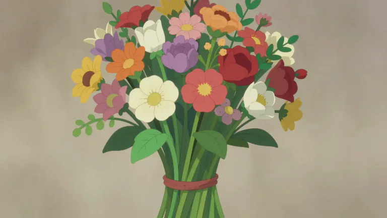Visual representation of "bunch" - A number of things, typically of the same kind, growing or fastened together.