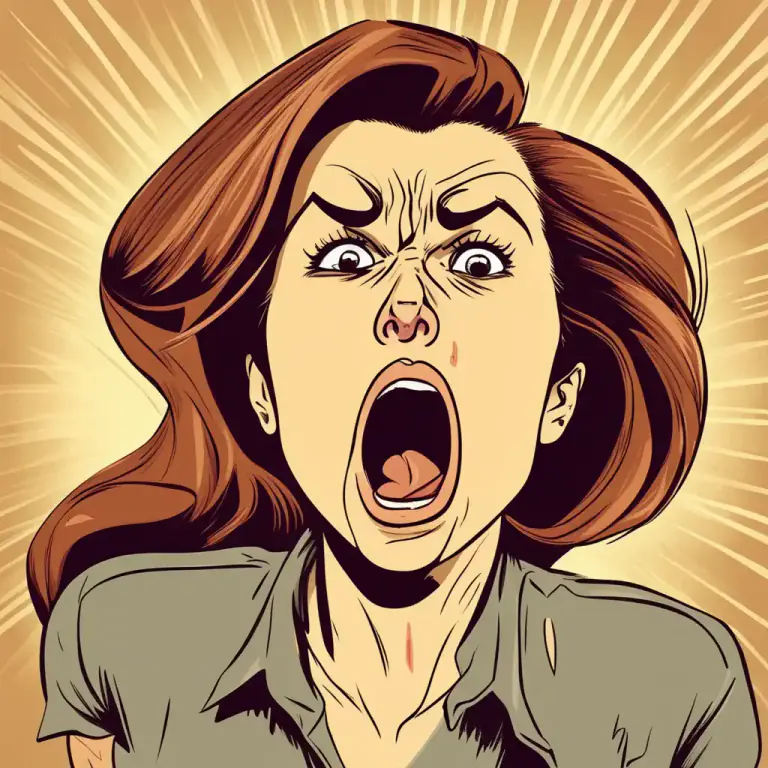 Visual representation of "spit" - An instance of forcing something out of your mouth