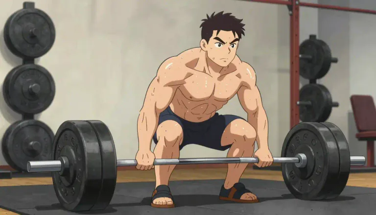 Visual representation of "powerlifter" - An individual who lifts weights as a means to improve their physical strength and fitness, often as part of a training regimen.
