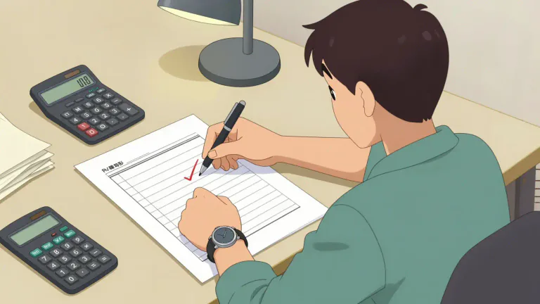 Visual representation of "timesheet" - A document used by employees to record the number of hours worked, usually for the purposes of payroll or billing.