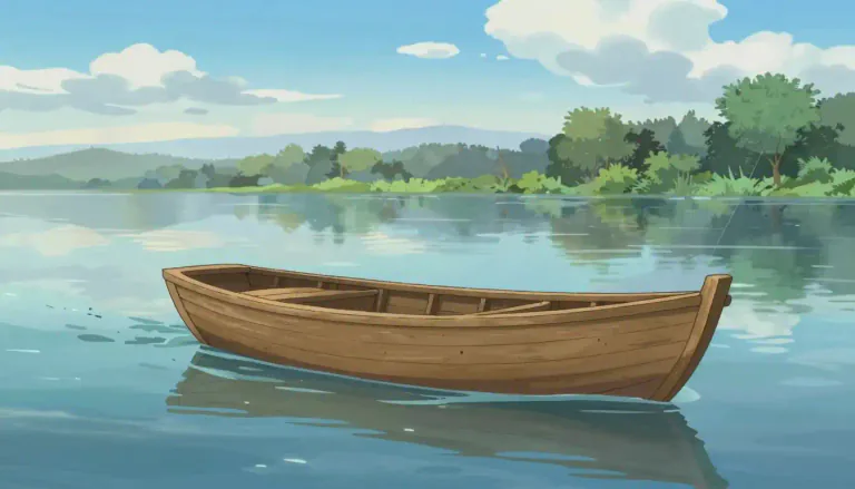 Visual representation of "float" - To move slowly on water or in the air in a way that is not controlled