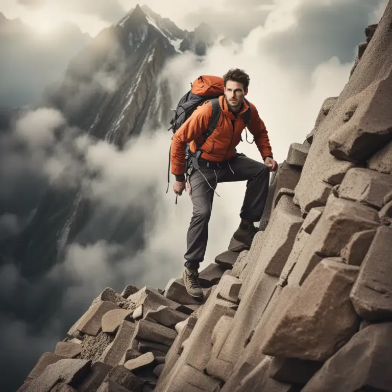 Visual representation of "stop at nothing" - To be willing to do anything to achieve one's goal, no matter how extreme or difficult