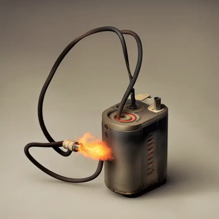 Visual representation of "fuse" - A cord or strip of burnable material that is ignited to detonate an explosive