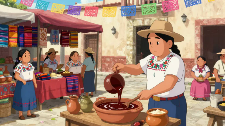 Visual representation of "oaxacan" - Relating to the state of Oaxaca in Mexico, its culture, language, or the people from there.