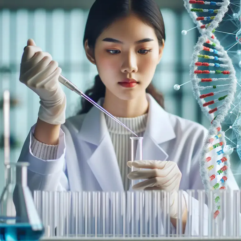 Visual representation of "ligate" - To join DNA or other substances together chemically