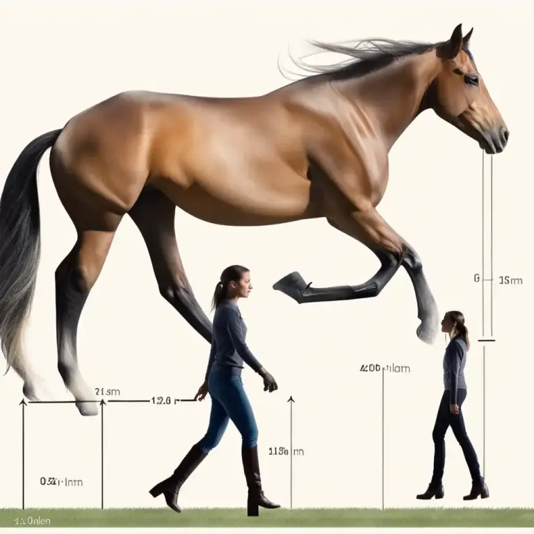 Visual representation of "stride" - the distance covered by a step