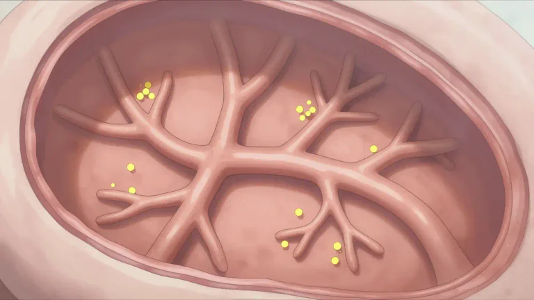 Visual representation of "intraductal" - Relating to or occurring within the ducts of an organ.
