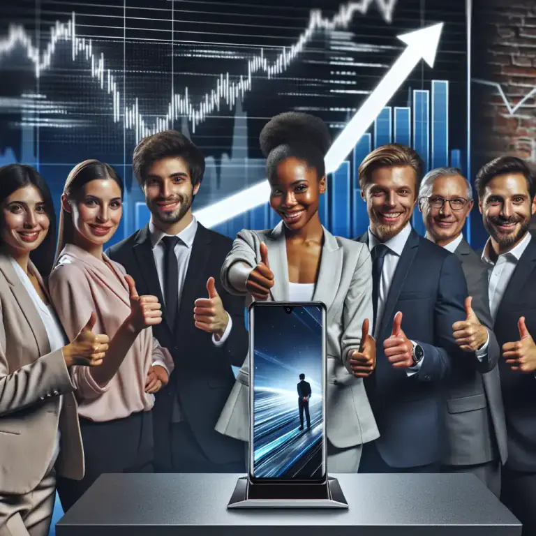Visual representation of "favourably" - In a manner indicating a likelihood of success.