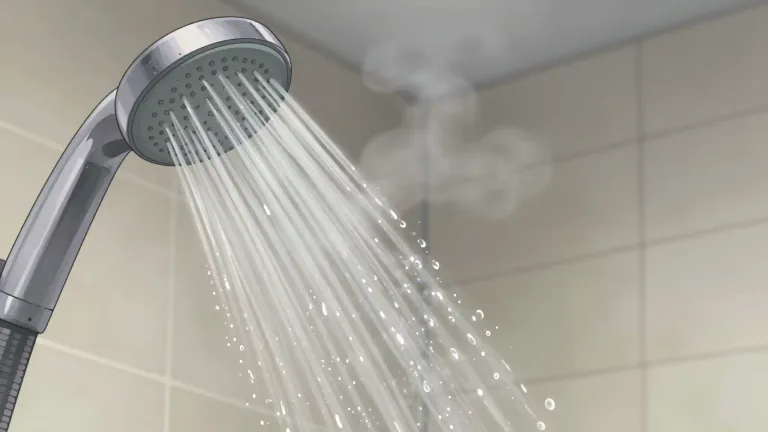 Visual representation of "douche" - A shower of water