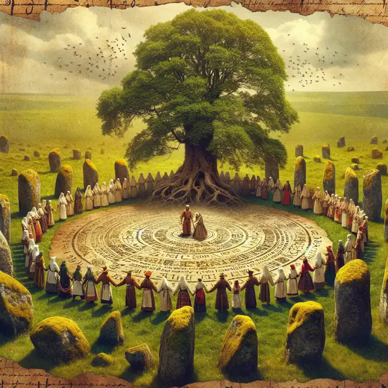 Visual representation of "derivation" - The origin or background of something