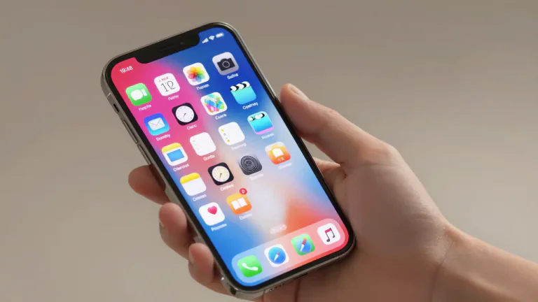 Visual representation of "iphone" - A smartphone designed and marketed by Apple, which combines a mobile phone with a handheld computer and multimedia component.