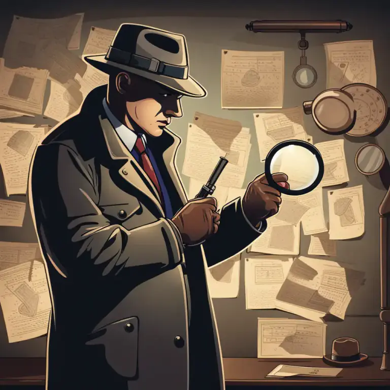 Visual representation of "poke around" - To look for something or do a thorough search within a limited area