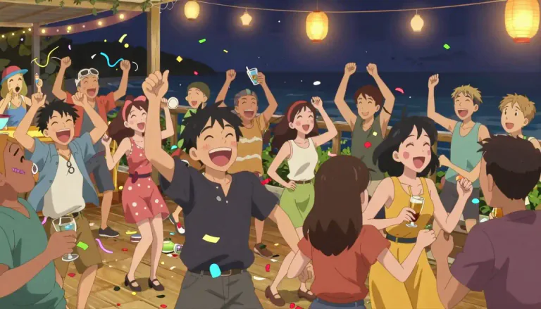 Visual representation of "bacchanal" - A bacchanal is a party or celebration characterized by drunkenness and wild, uninhibited behavior.