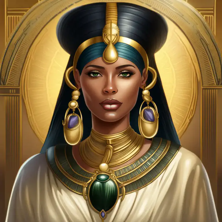Visual representation of "scarab" - An artifact or jewel shaped like a scarab beetle, made and used in ancient Egypt.