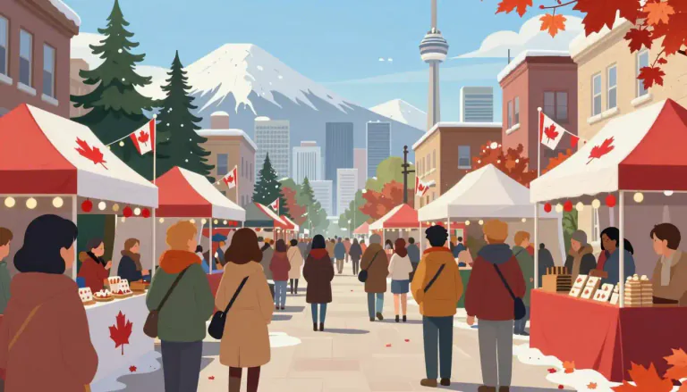 Visual representation of "canadian" - Relating to Canada, its people, or its culture.