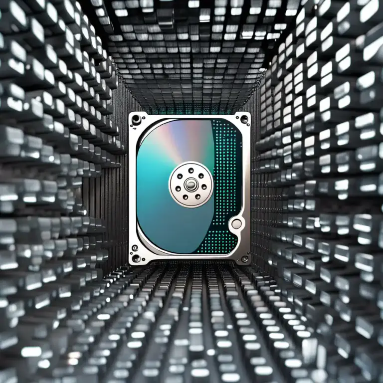 Visual representation of "density" - In computing, how much data can be stored in a given storage unit